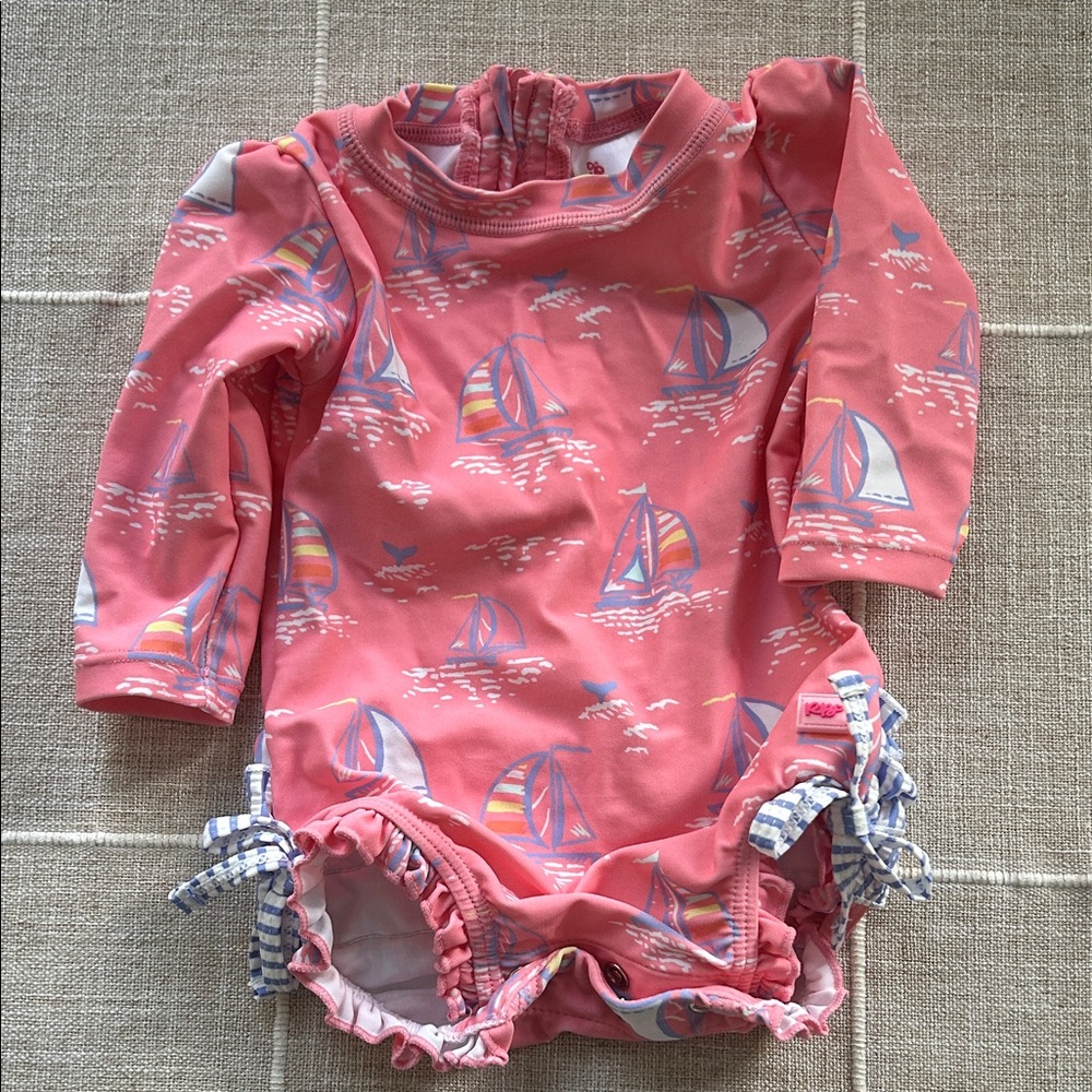 Ruffle Butts Coral Baby Wear